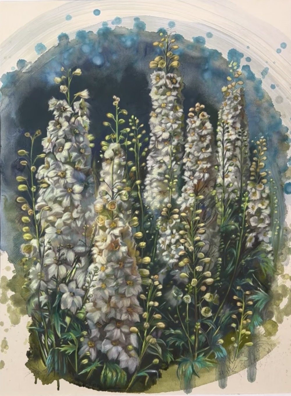 © Rachel Estrada | Delphinium Dreams | image copyright protected