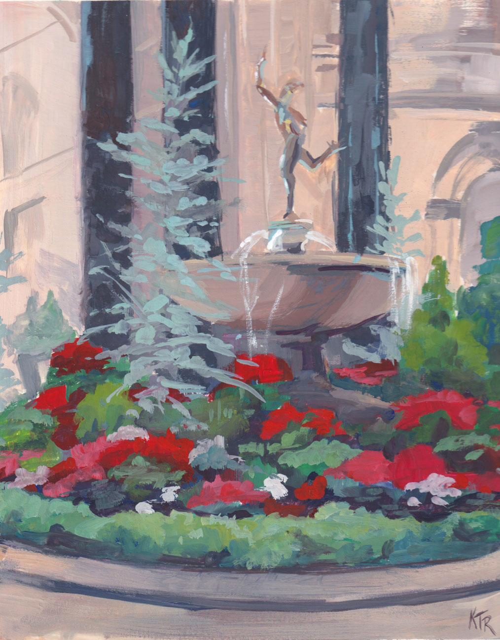 © Kim Richards | NGA Fountain | image copyright protected