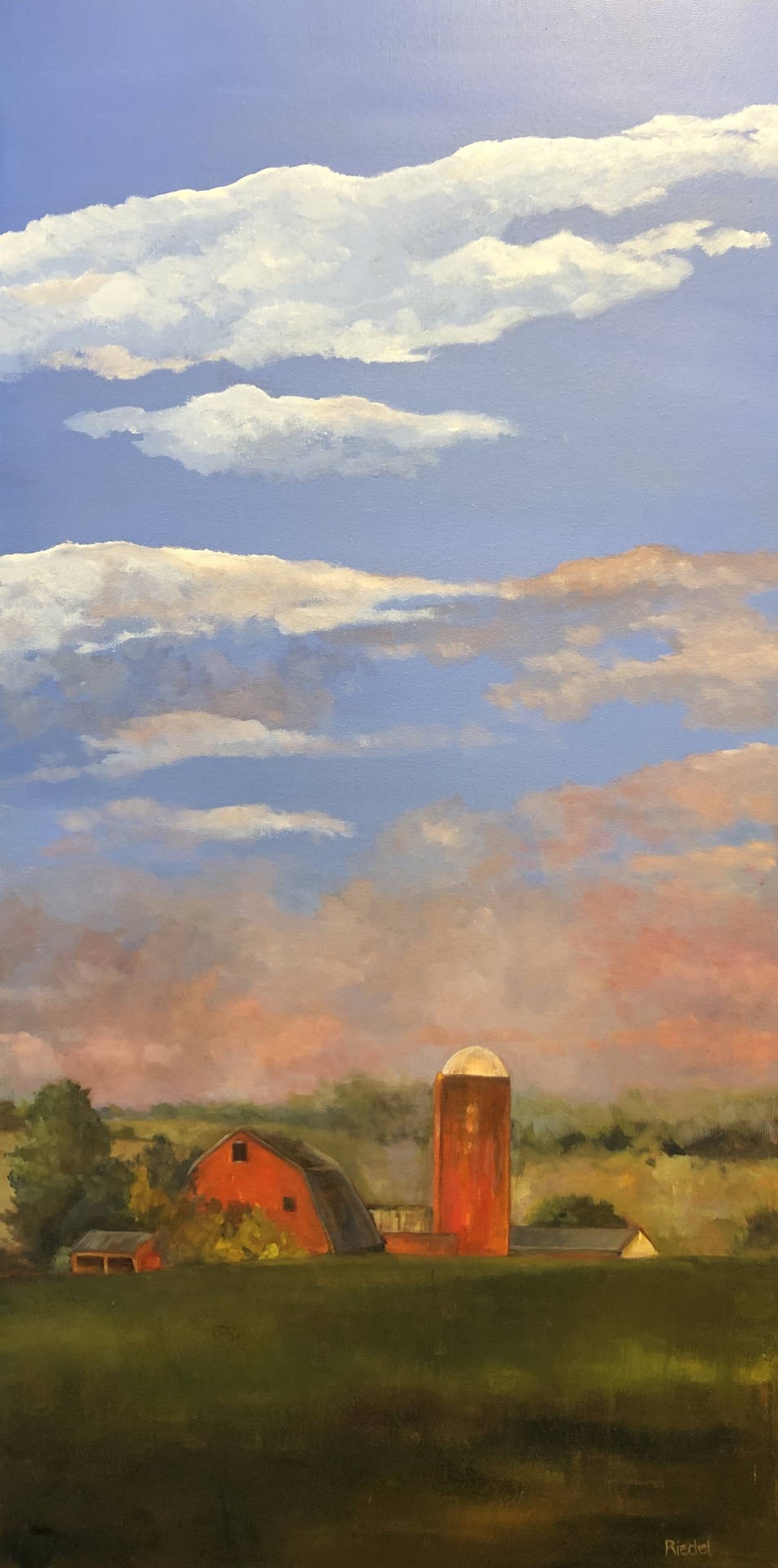 © Katherine Riedel | Cloverhill red barn | image copyright protected