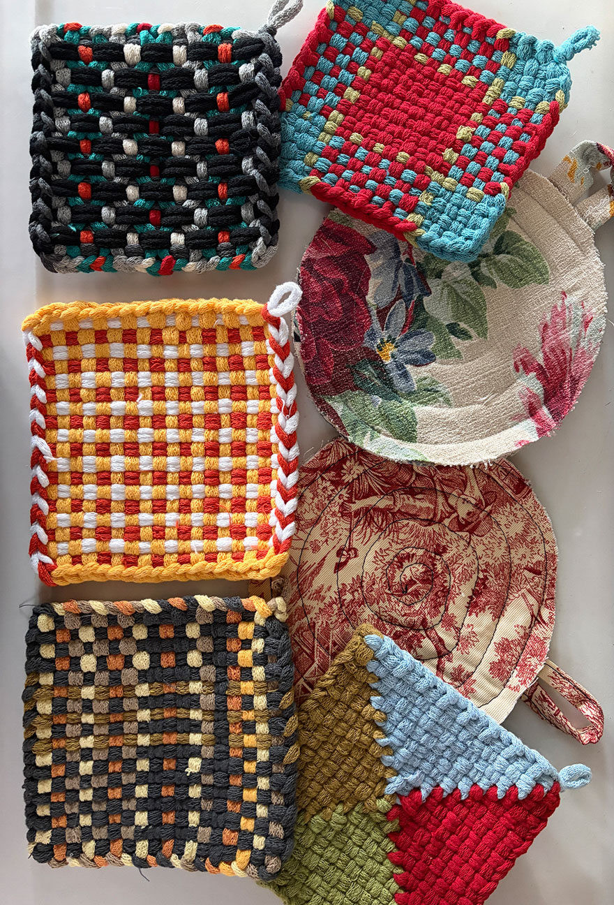 © Dana B. Thompson | Potholders | image copyright protected